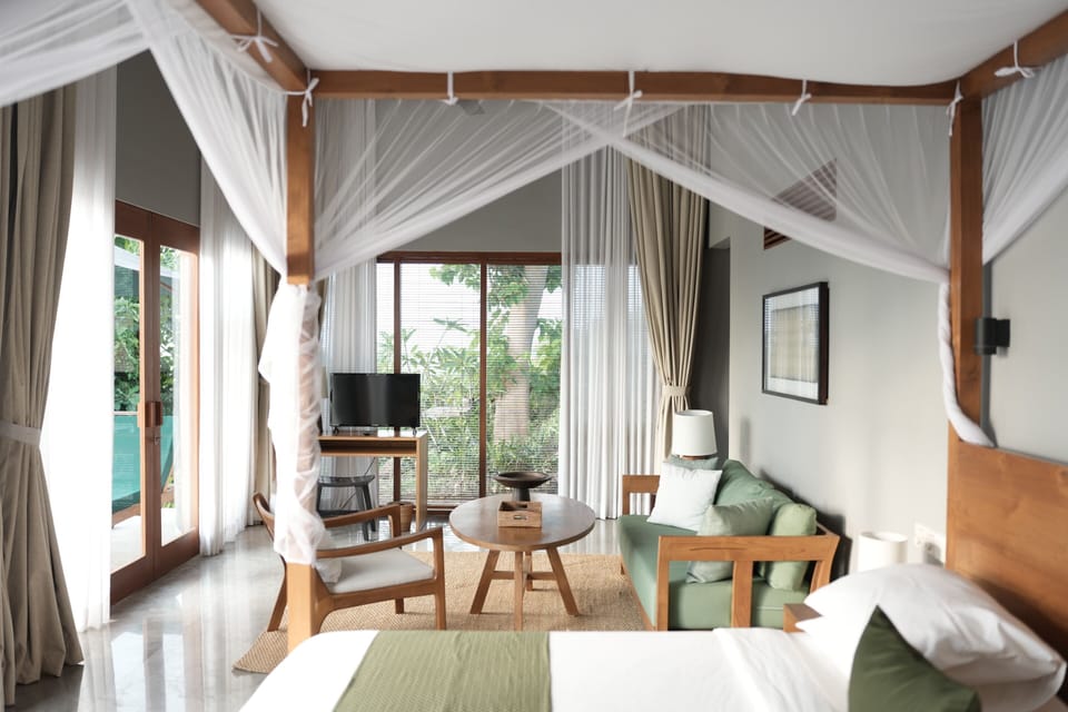 Honeymoon Villa, 1 Bedroom | Down comforters, memory foam beds, minibar, in-room safe