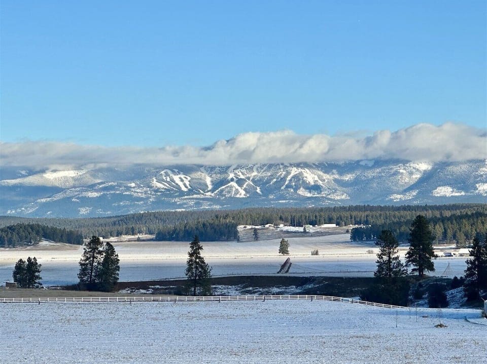View of Whitefish Mountain