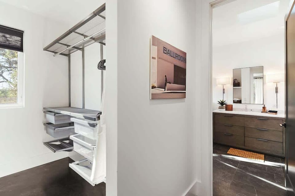 Bedroom 2 closet and bathroom