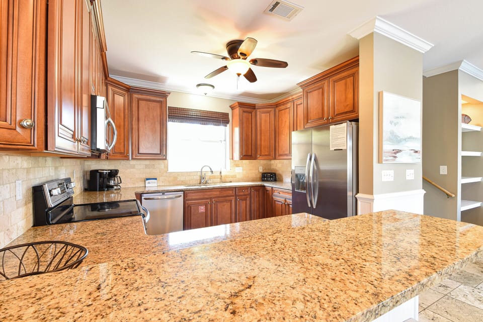 Sun N' Sea Sanctuary - Fully Equipped Kitchen