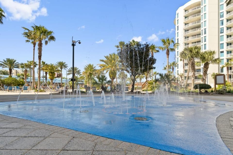 Baby pool & a kiddie splash pad
