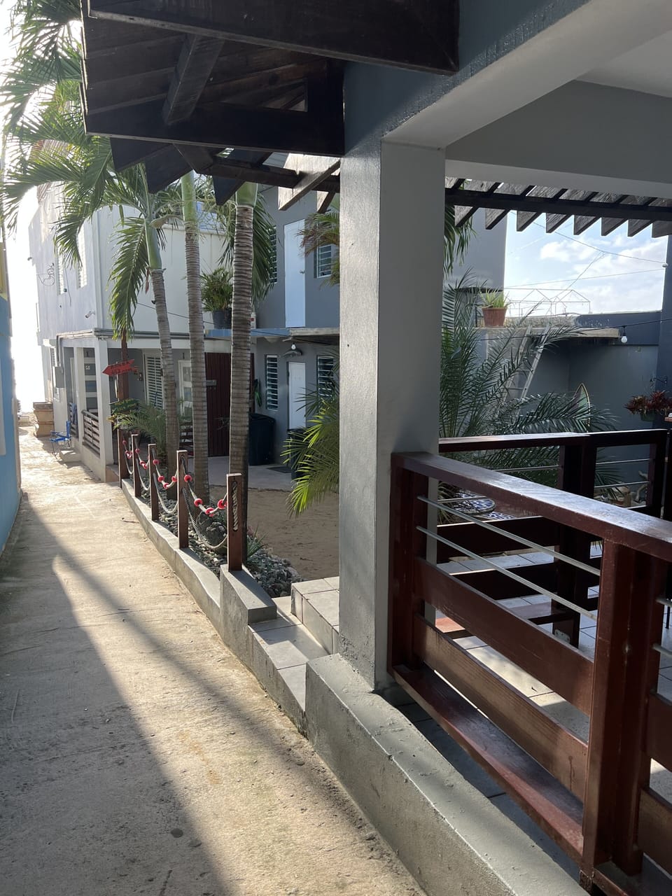 Down Stairs, Just Steps Away From the Water