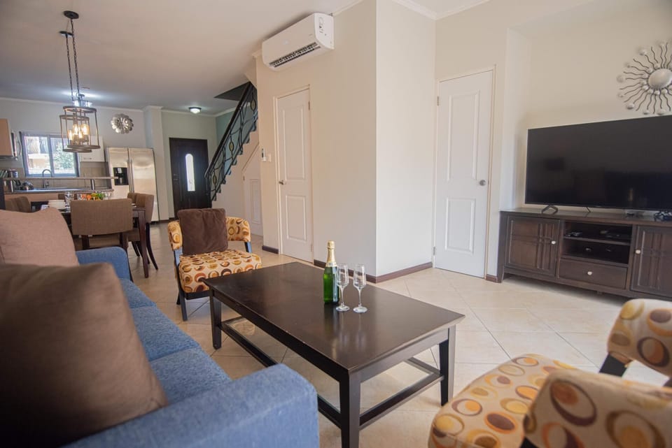 Our living room invites you to share stories and laughter.