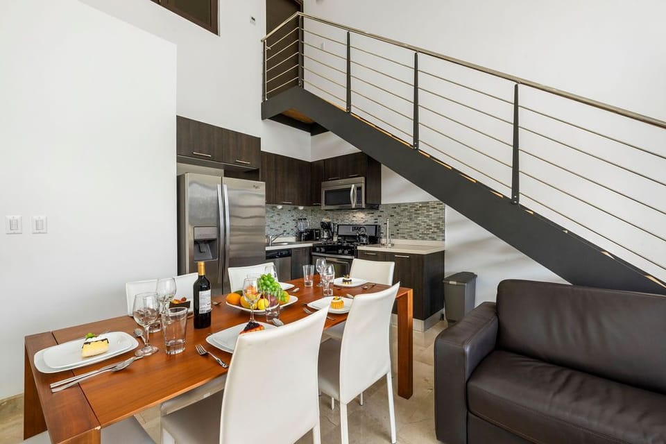 A dining space ideal for small meal.