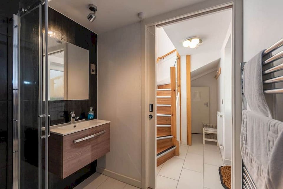 Shower room located on the ground floor