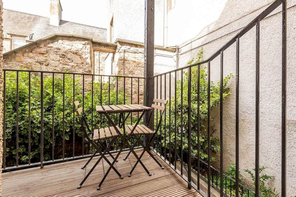 Private Balcony at 6 Abbey Street | Short Term Let in St Andrews