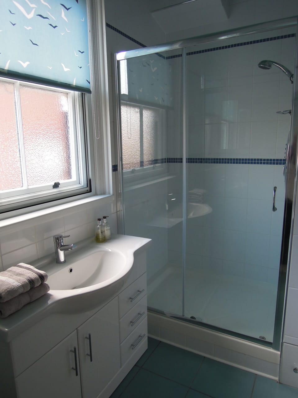 The bathroom