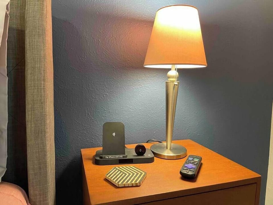 Guest Bedroom 2 with Wireless Charging Station