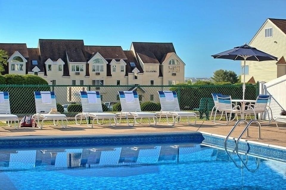 Outdoor heated pool