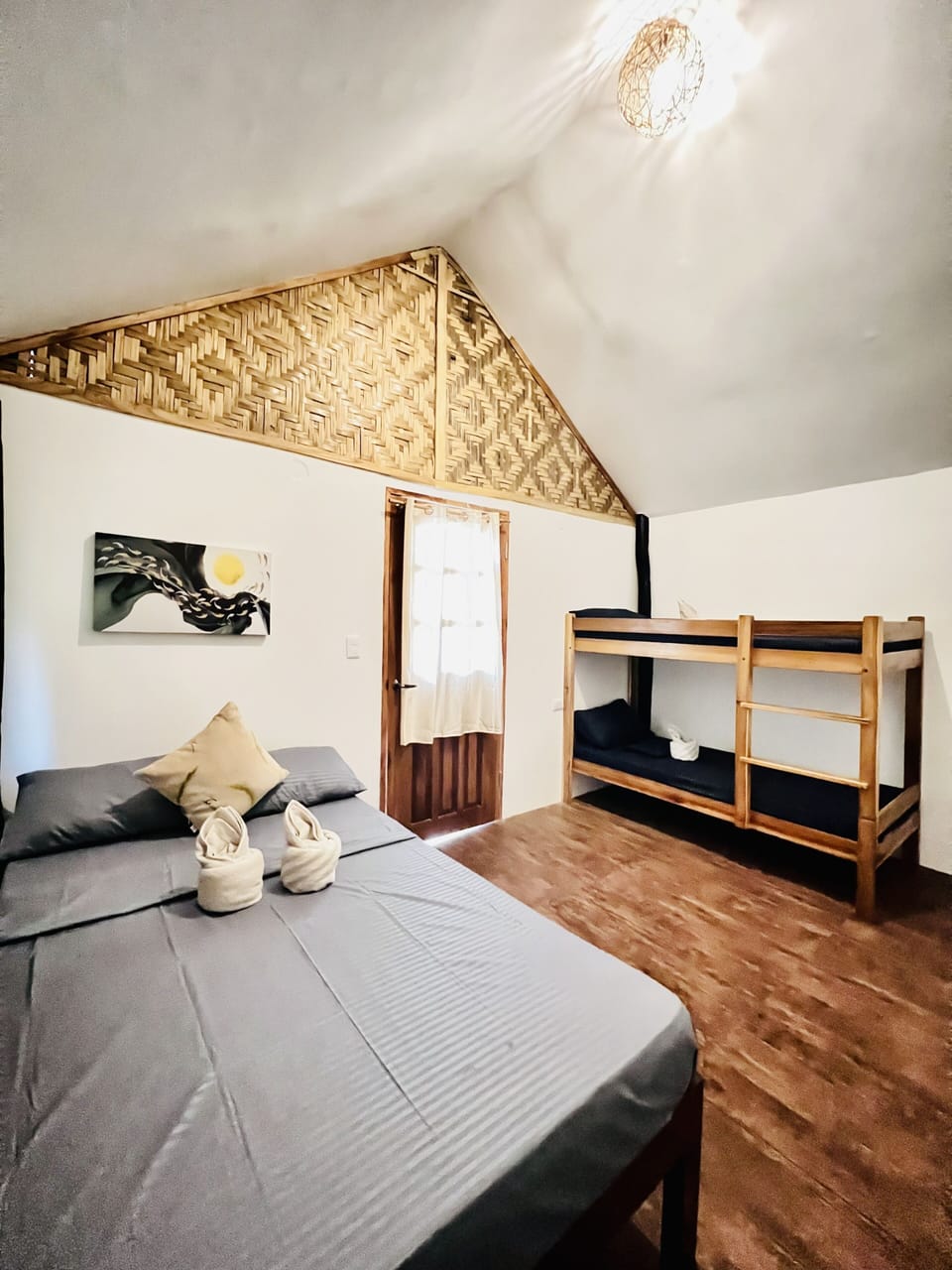 Blackout drapes, WiFi (free)
