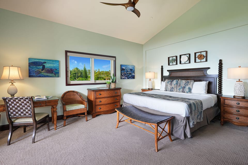 Waipouli Beach Resort H201 Presidental Master Bedroom