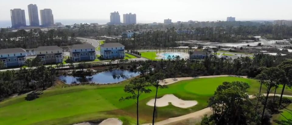 Lost Key Resort Community Aerial of Golf Course