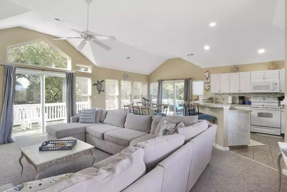 Top living room space 