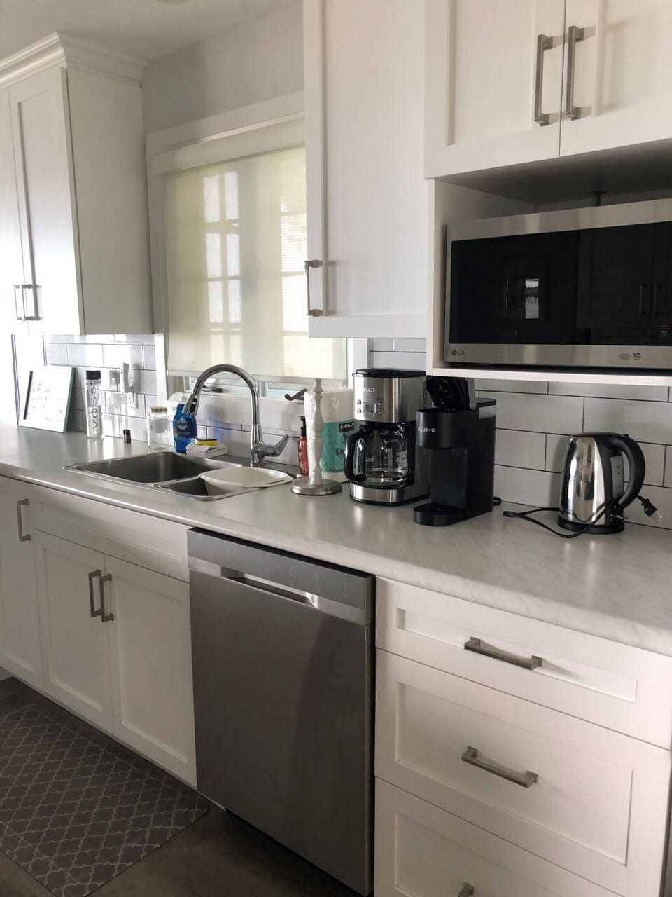 Chef's kitchen with gas stove