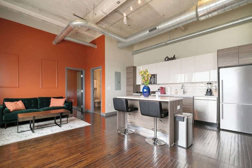 Stylish comfort with vibrant décor and modern amenities for your Dallas retreat!