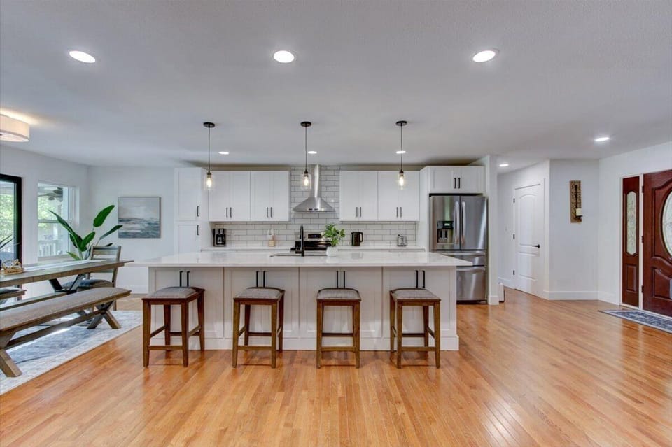 Newly remodeled kitchen