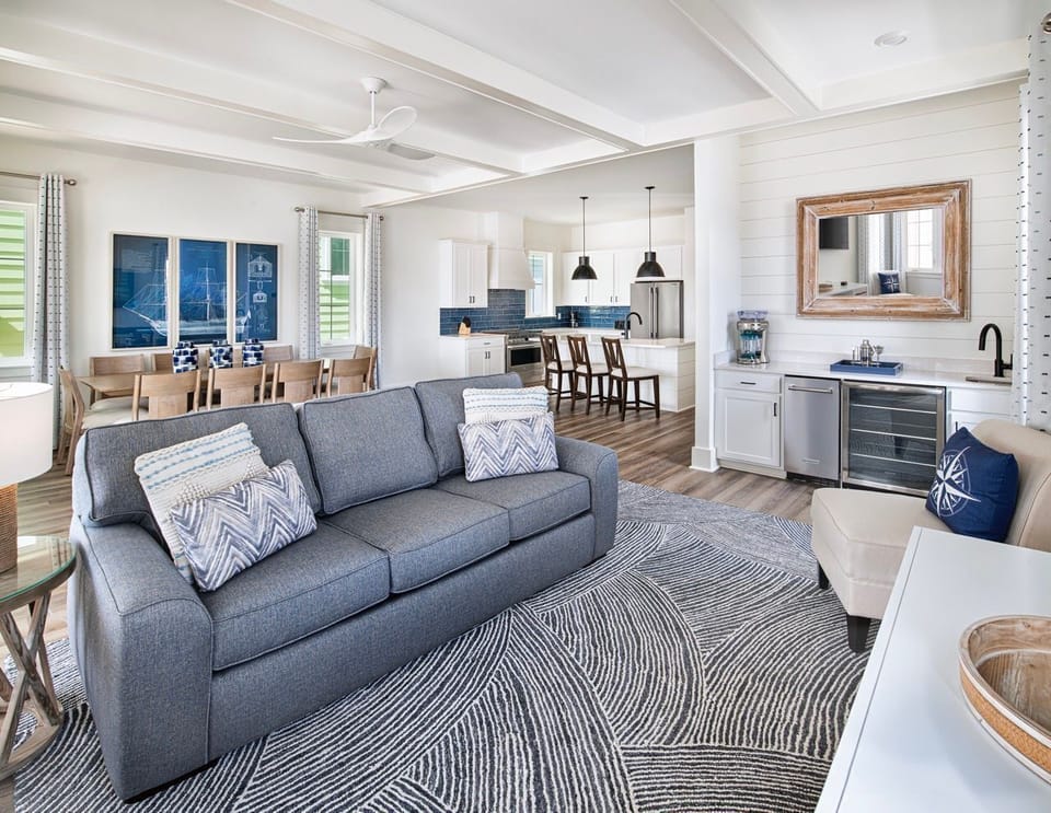 Welcome to your Margaritaville home! Our Waterside Retreat offers plenty of space and luxury amenities for your perfect beach getaway.