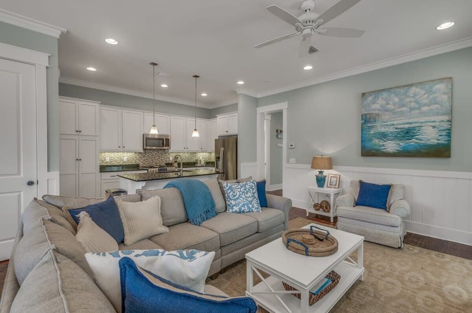  Tastefully Decorated With a Coastal Upscale Touch