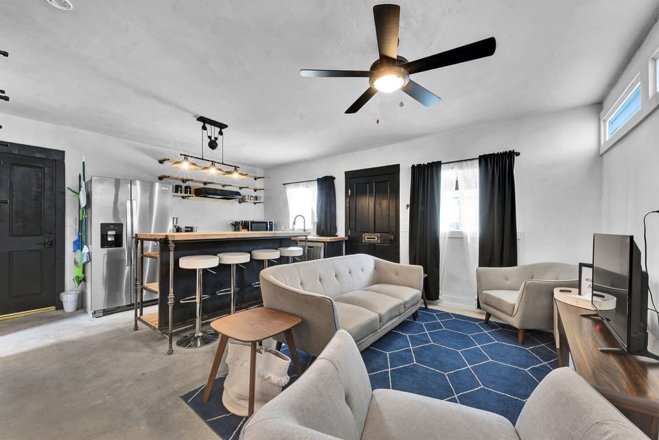 Living and Kitchen Area