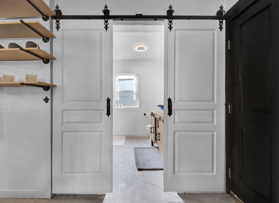 Bathroom Barn Doors