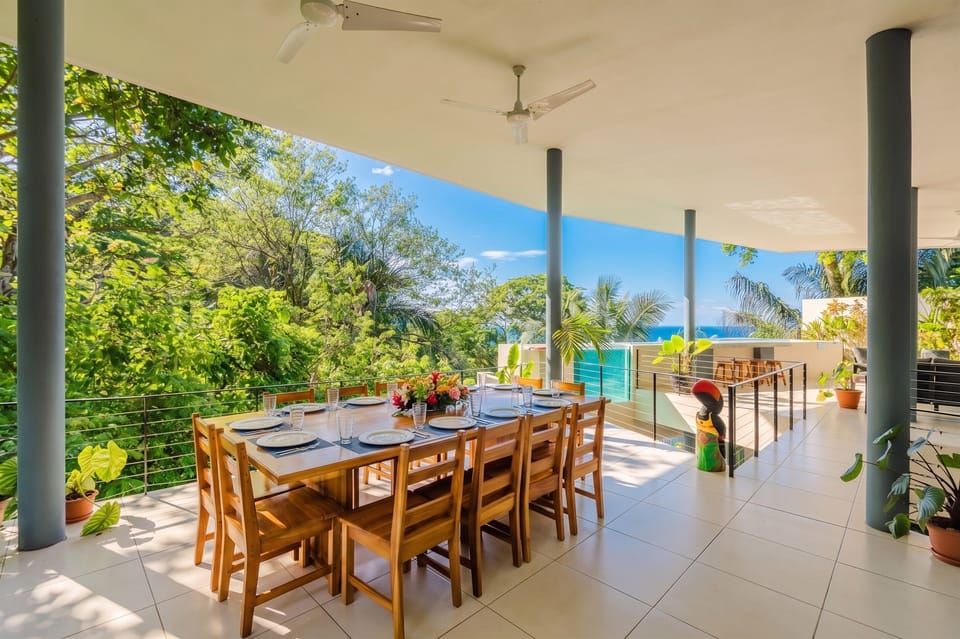Gather together for open-air dining with ocean views, jungle breezes, and unforgettable sunset dinners