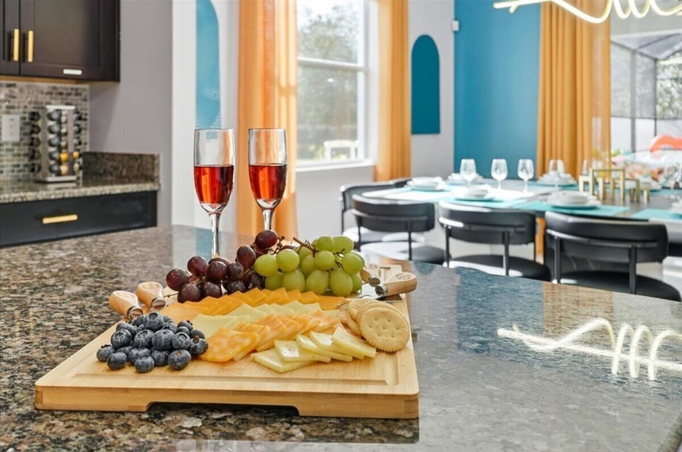 Sip, snack, and unwind after a full day of fun