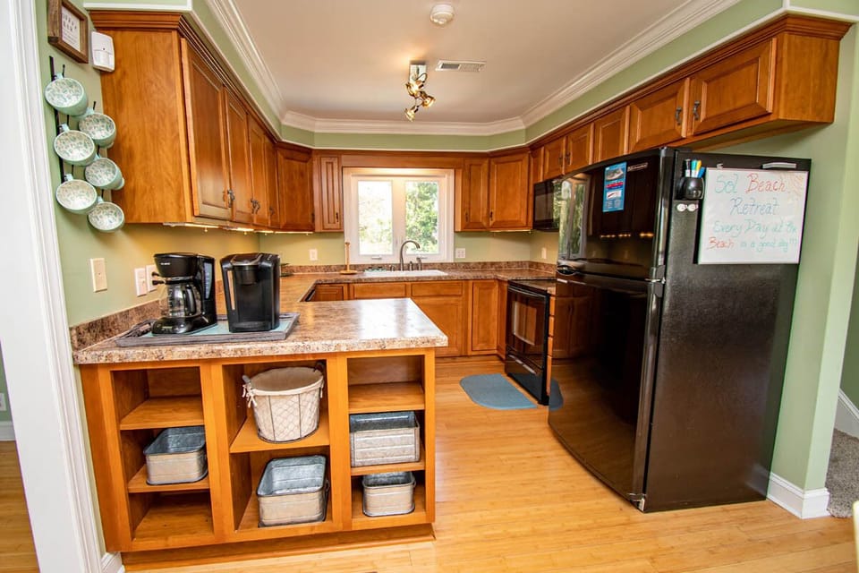 Level One Kitchen with Coffee Bar