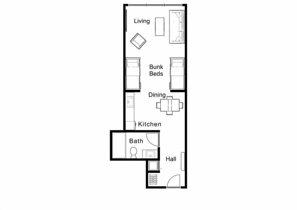 This is the layout of our loft.