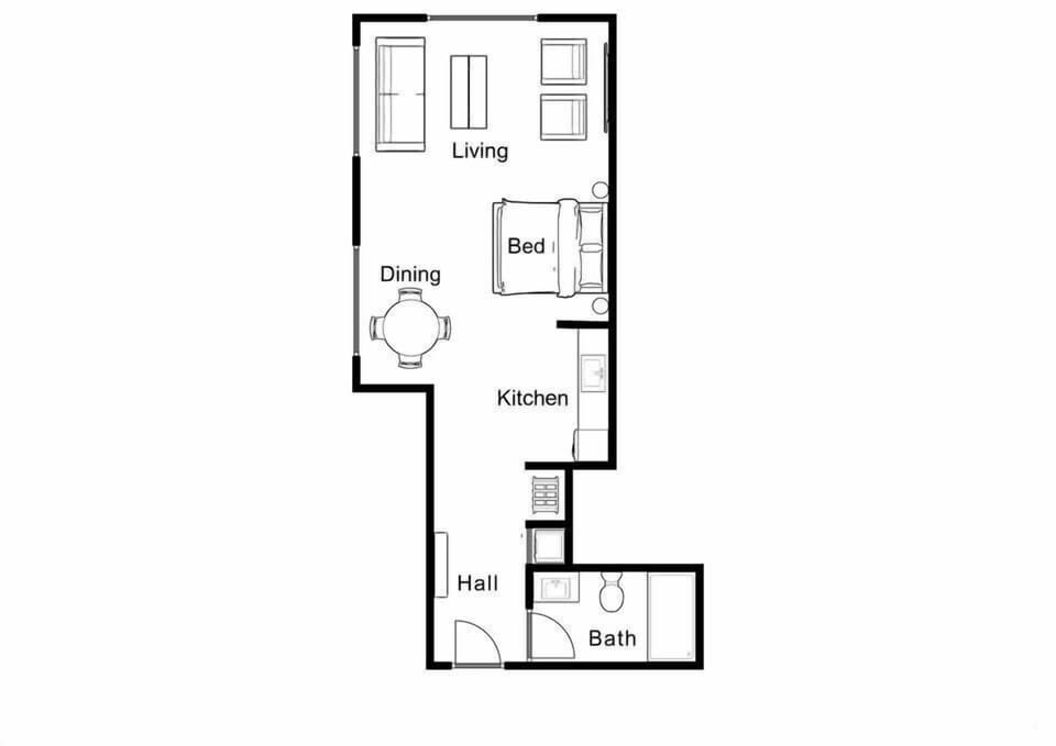 This is the layout of our loft.