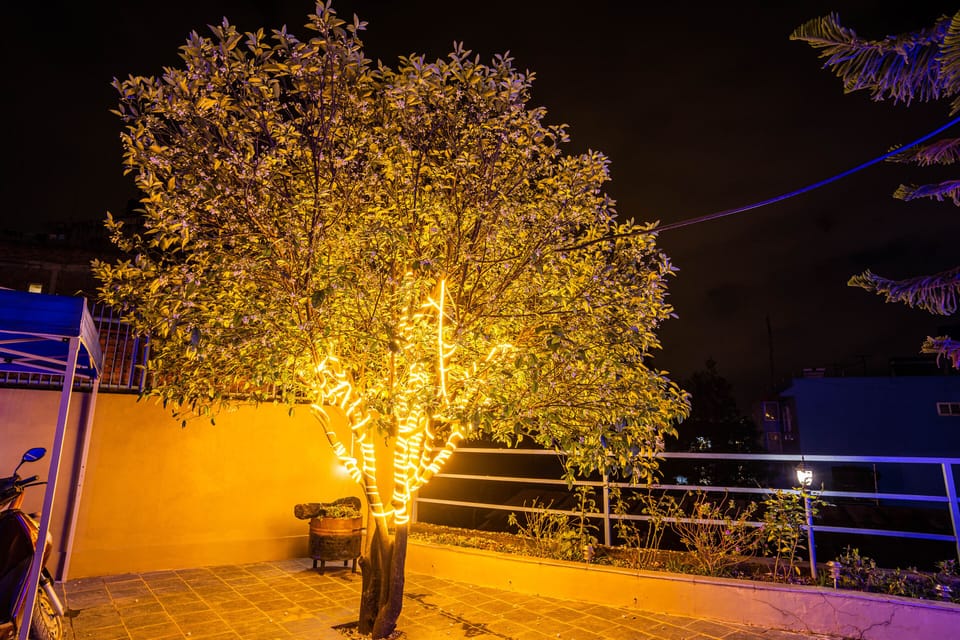Front of property - evening/night