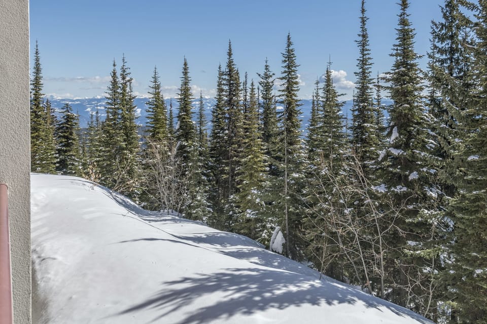 Skiway behind Grandview Building 