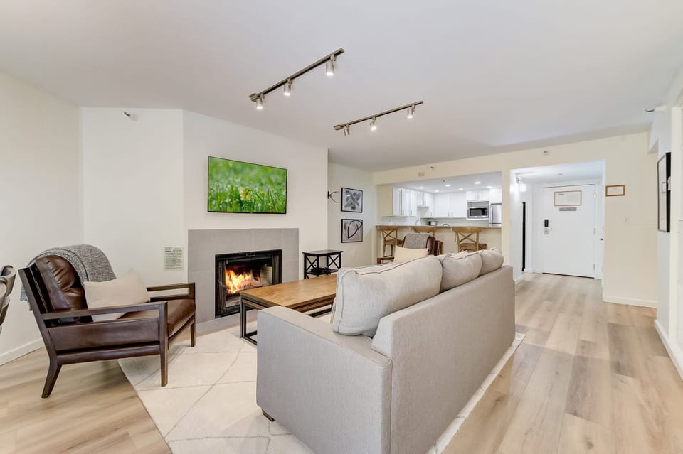 Living Room with Sleeper Sofa