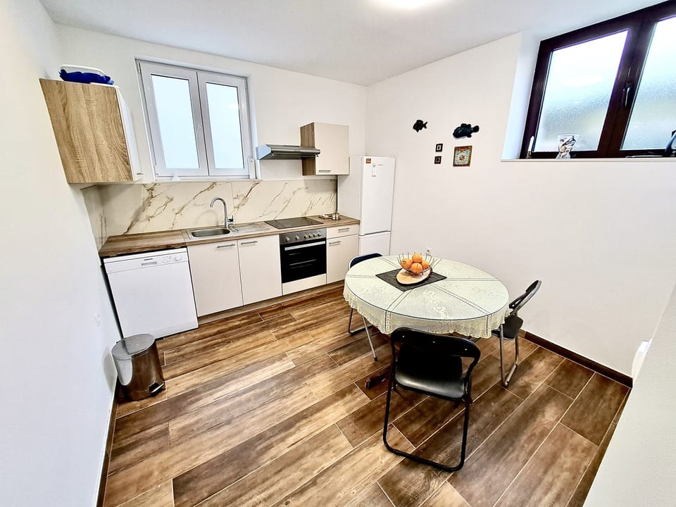 Kitchen with dining area