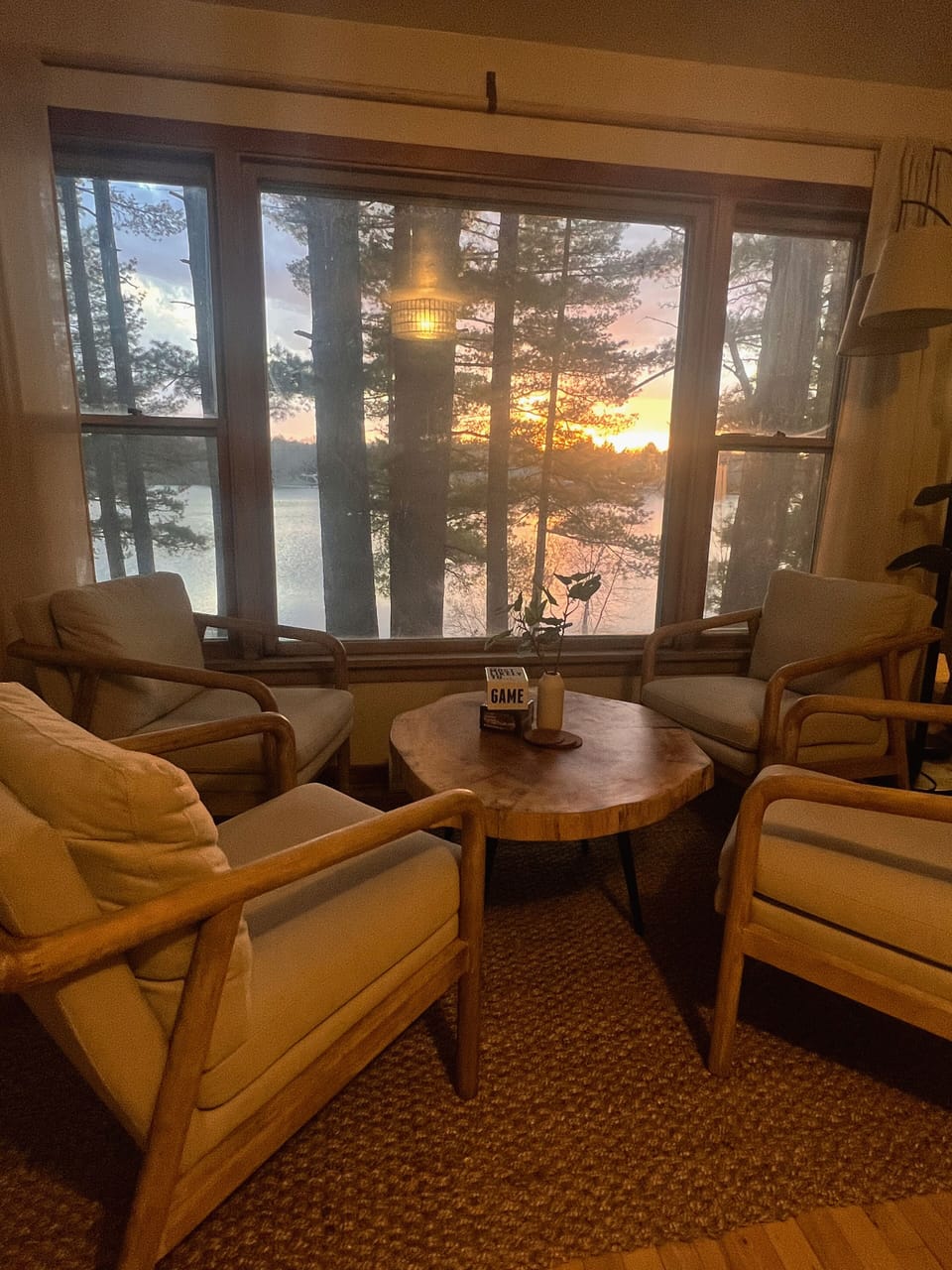 Watch the sunset without leaving the house 