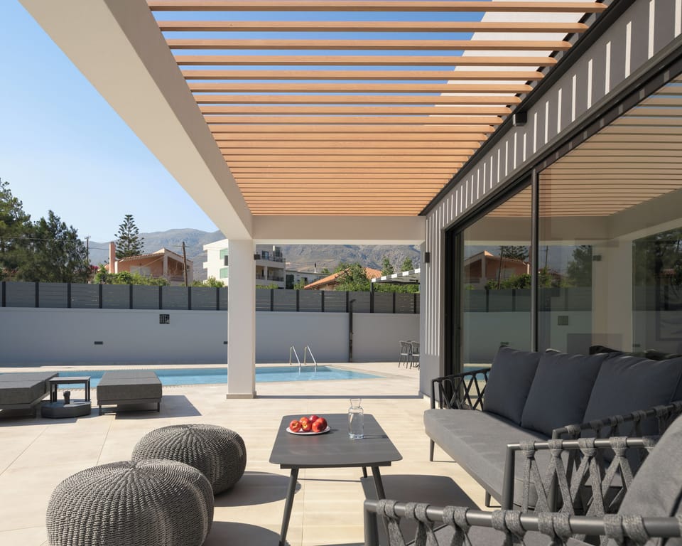 Outdoor seating area.
