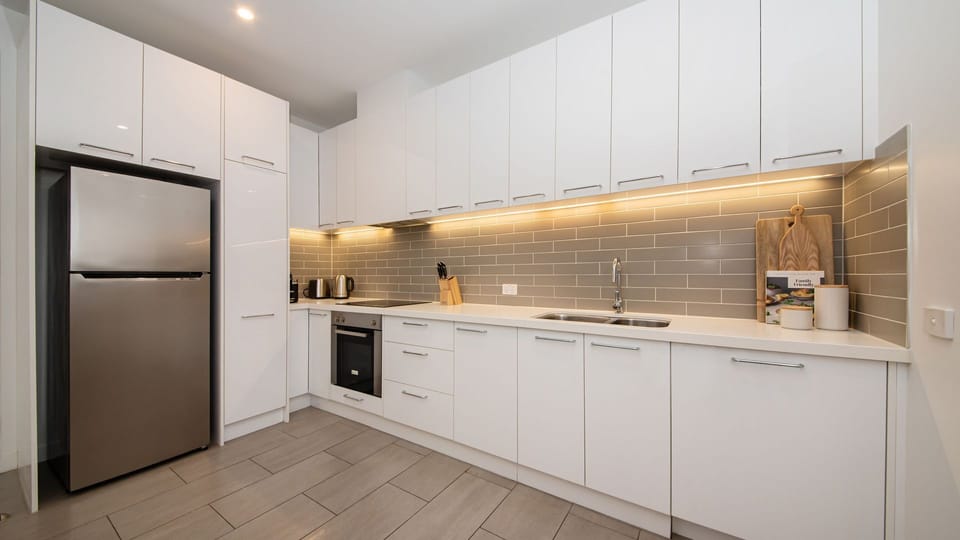 Open kitchen with everything you need