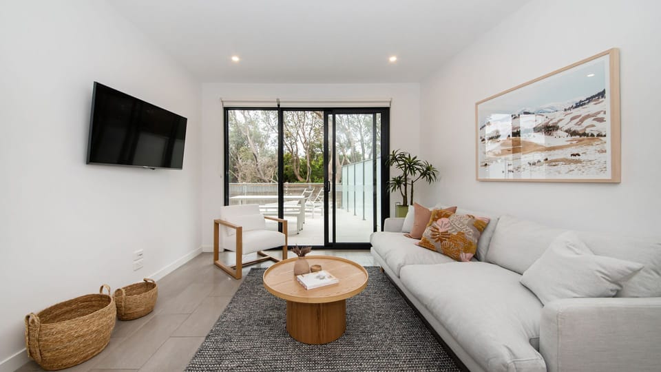 Movie night with all the comforts in this beautifully styled lounge room 