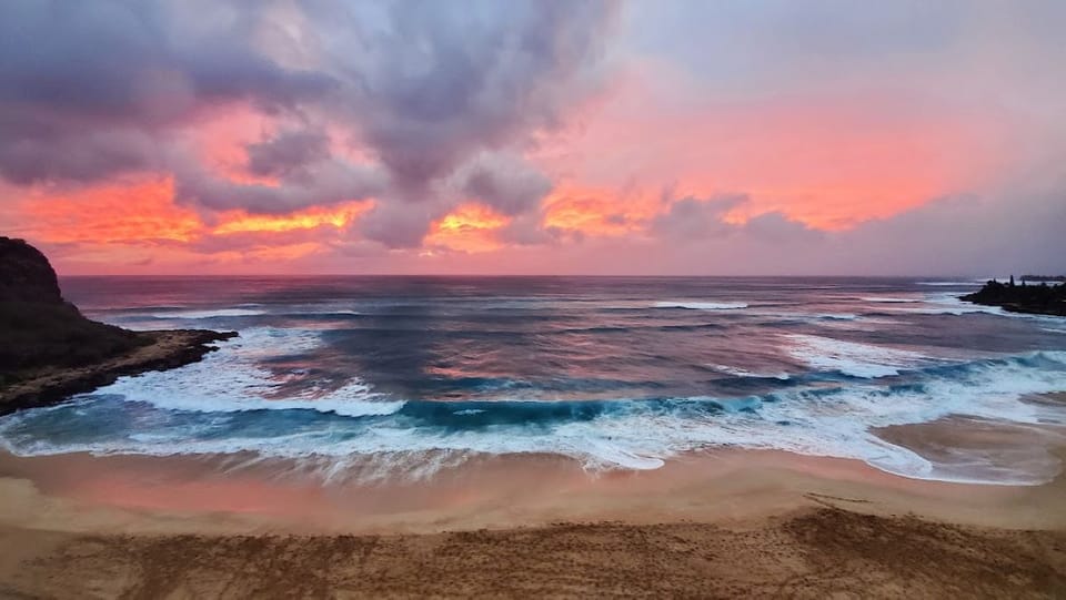 sunset from the Lanai