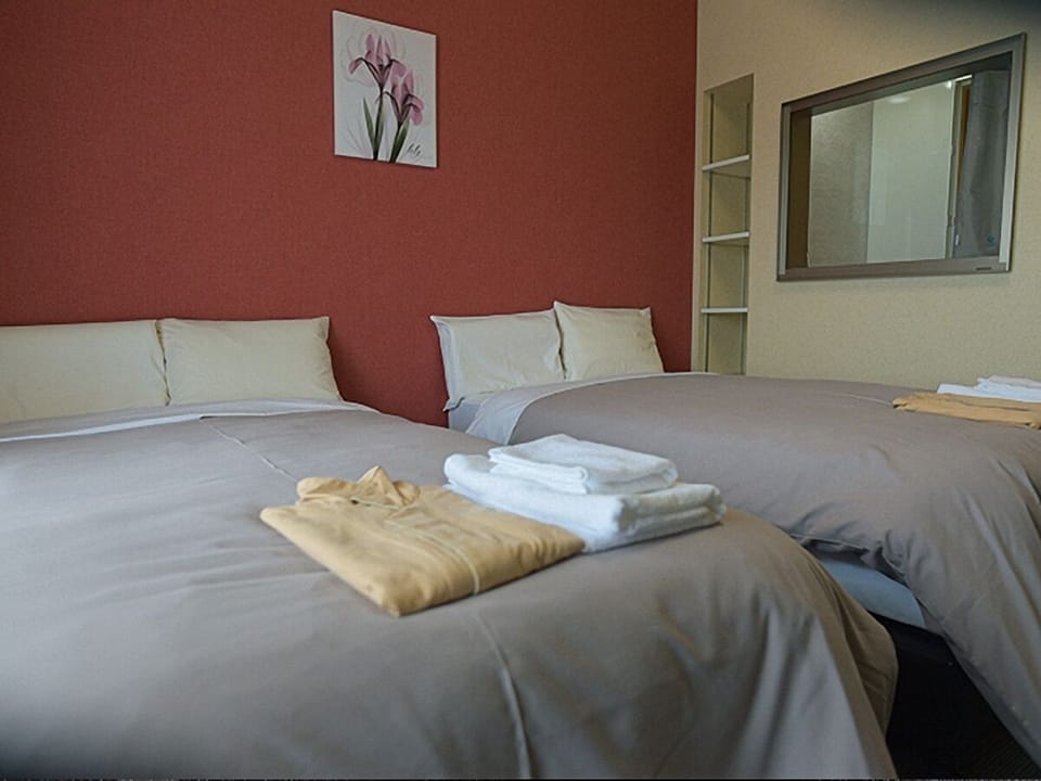 Basic Twin Room | In-room safe, WiFi (free), bed sheets