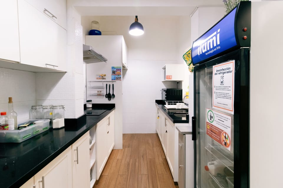 Shared fridge, shared microwave