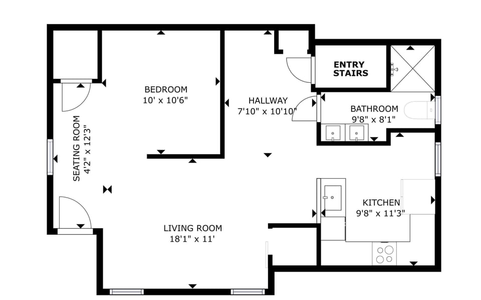 Detailed floor plan