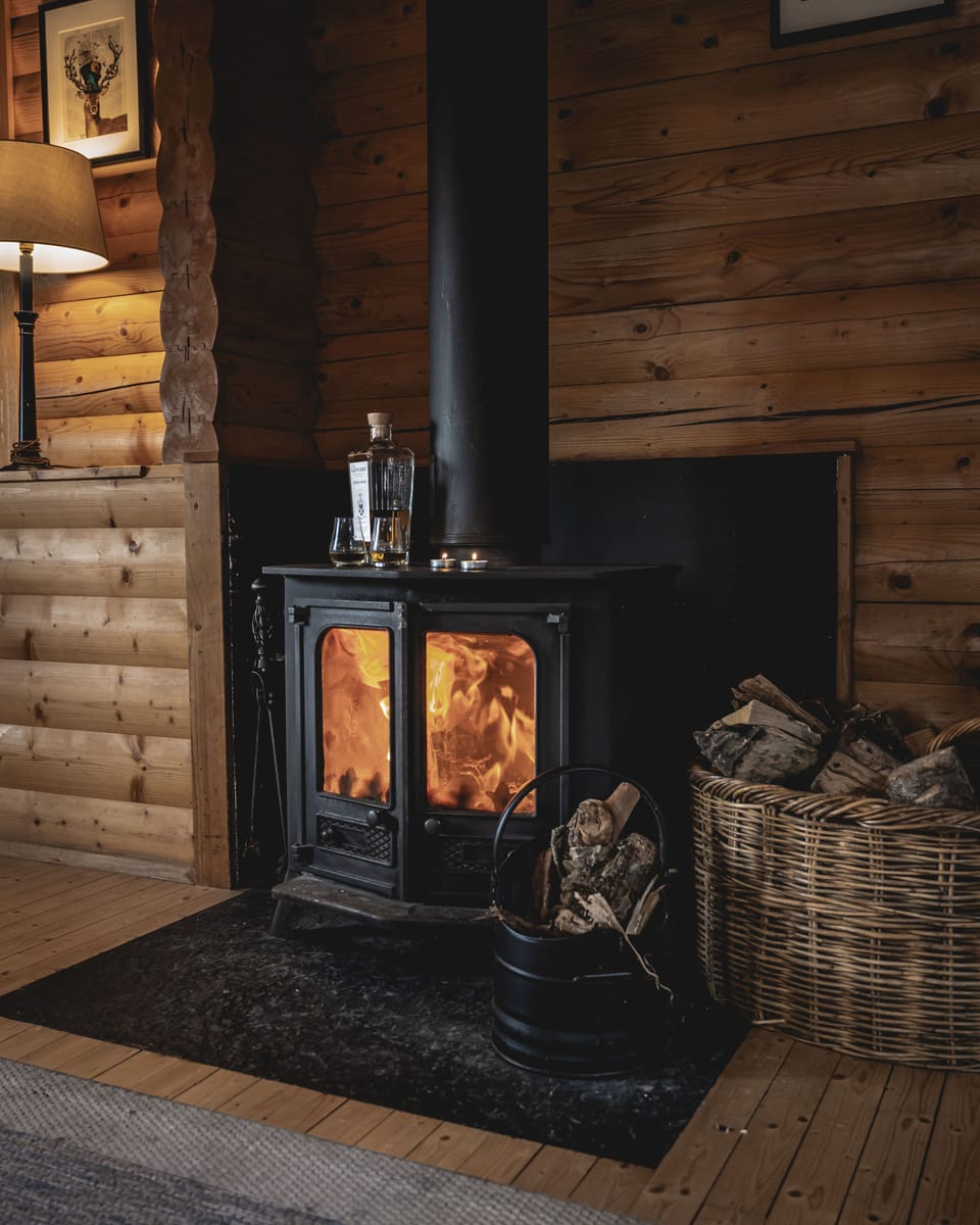 Croft Kincardine whisky and fire