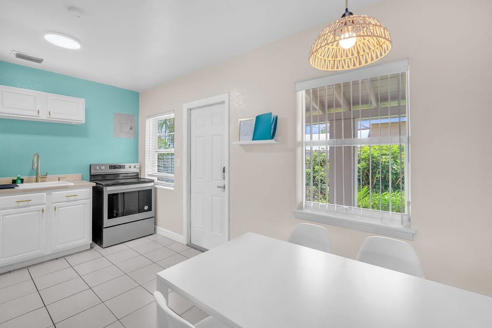 Intimate dining area