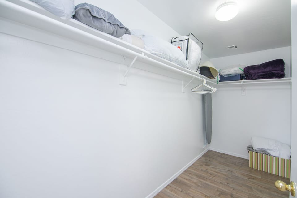 Master Walk-in Closet