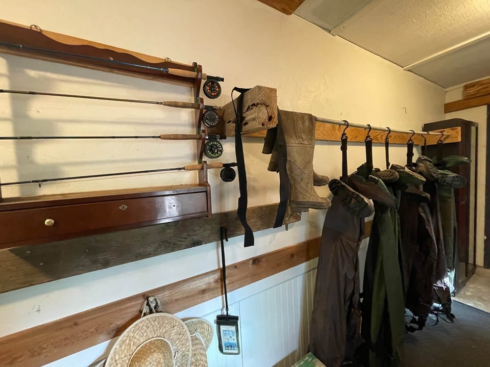 Complimentary rods, waders and more