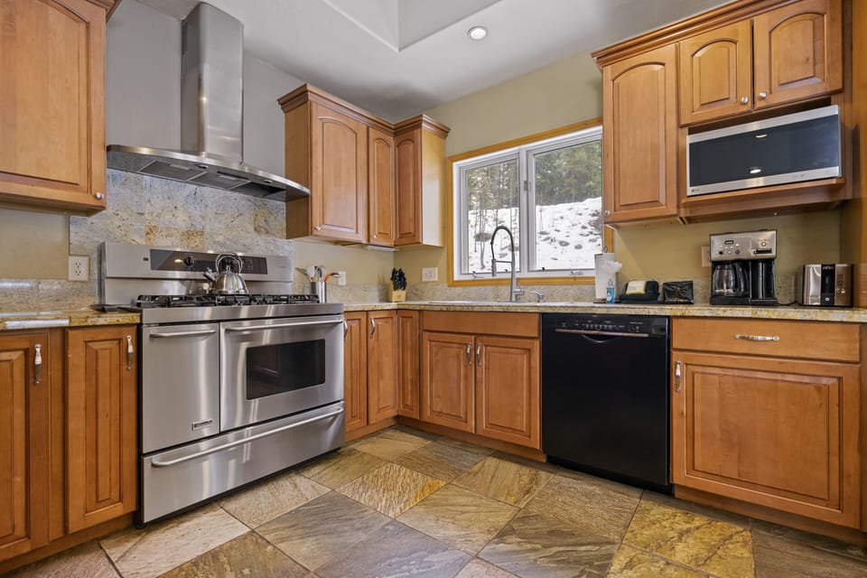 Fully equipped kitchen, ready to ignite your inner chef!