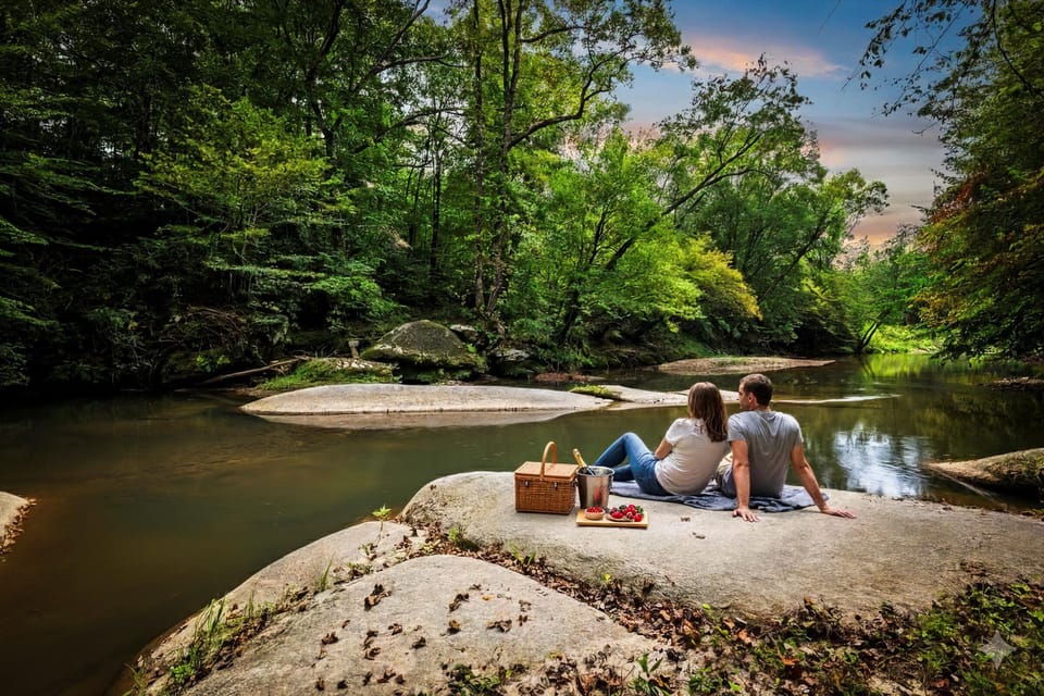 Enjoy your private oasis with a quiet lunch on the banks of the Ararat River.