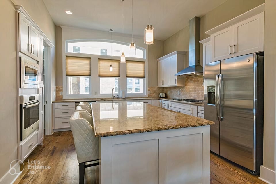 Gourmet Kitchen with Cookware