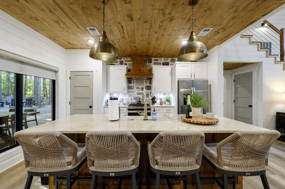 Kitchen island countertop