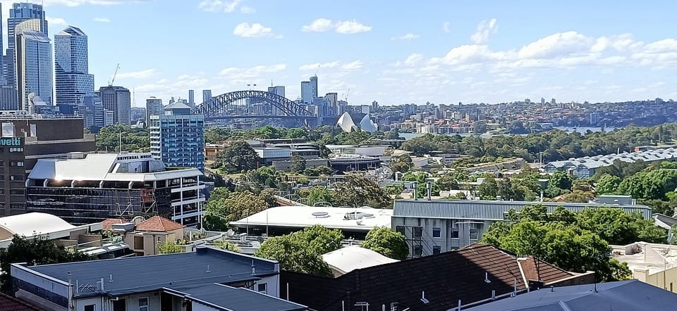 Actual view from apartment